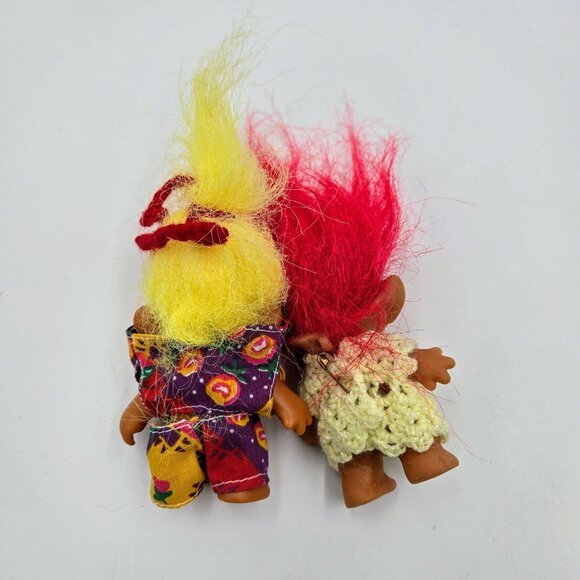 Vintage Troll Doll Lot Of 14 Forest Troll Dan 1986 Soma Dolls Read - Picture 15 of 16